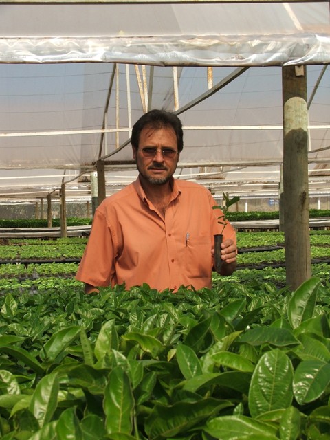 José Rafael da Silva, engenheiro agrônomo e diretor do Viveiro Flora Brasil - Crédito Miriam Lins