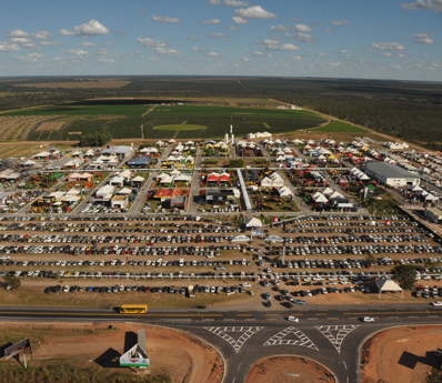 Imagem aérea Bahia Farm Show 2015