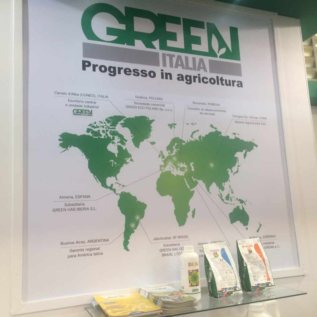 A Green Has é uma empresa italiana que produz fertilizantes com matéria-prima de alta pureza e solubilidade - Fotos Green Has