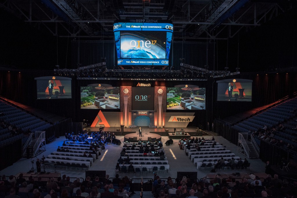 Opening plenary session during ONE: The Alltech Ideas Conference in Lexington, Kentucky.