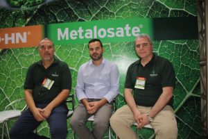  A diretoria da Hydroplan- EB com os parceiros da Albion PlantNutrition