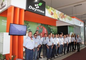 Equipe da Daymsa ficou satisfeita com os resultados da Hortitec 2018 - Fotos Luize Hess