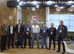  Equipe da GIROAgro satisfeitos com ótimos contatos realizados durante o evento