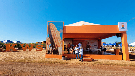 estande da KWS na showtec de maracaju